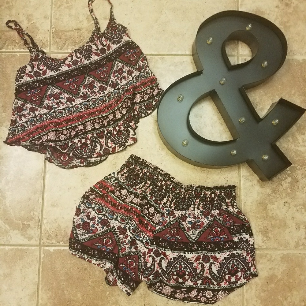 Tank top and shorts